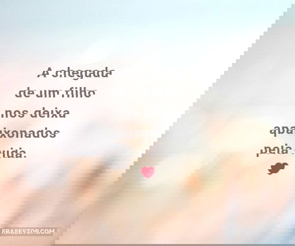 A chegada de um filho nos...