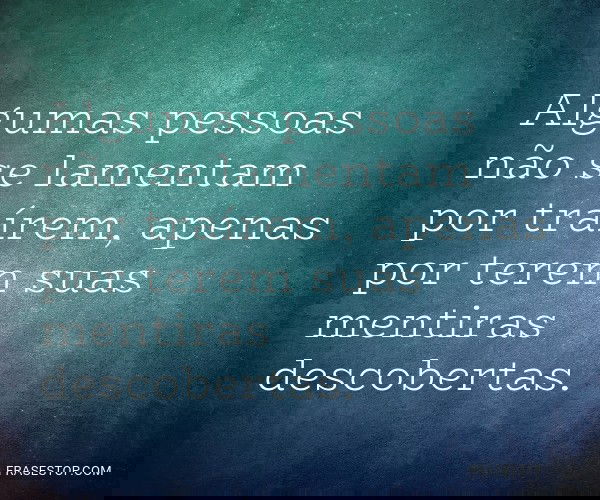 Algumas pessoas não se...