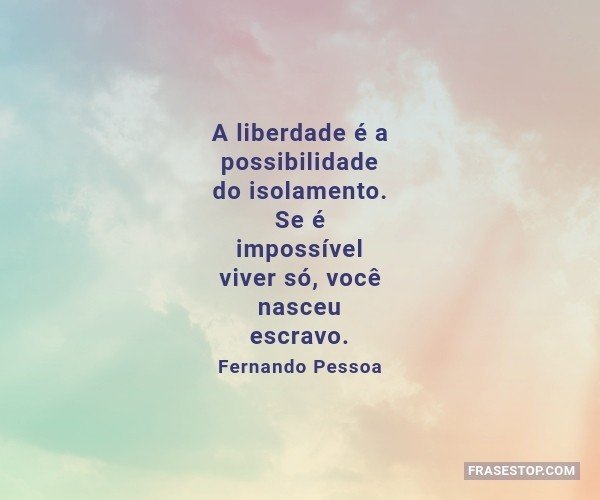 Frases de Fernando Pessoa - FrasesTop