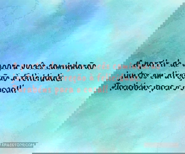 A partir de agora vocês...