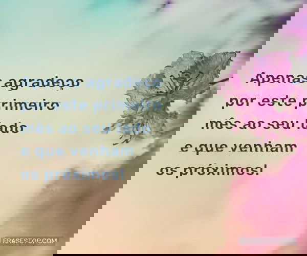 Apenas agradeço por este...