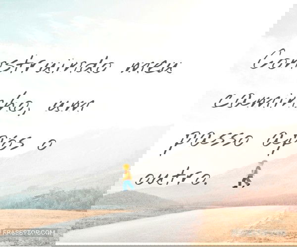 Construindo meu caminho,...