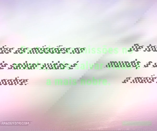 De todas as missões no...