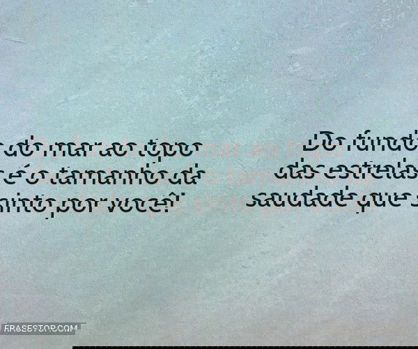 Do fundo do mar ao topo...