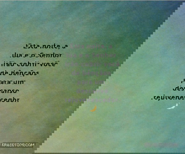 Esta noite, a lua e o...