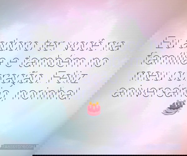 Eu adoro ter você na...