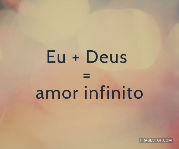 Deus amor infinito Promoo de Amiga