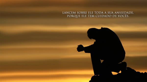 Lancem sobre Ele toda a...
