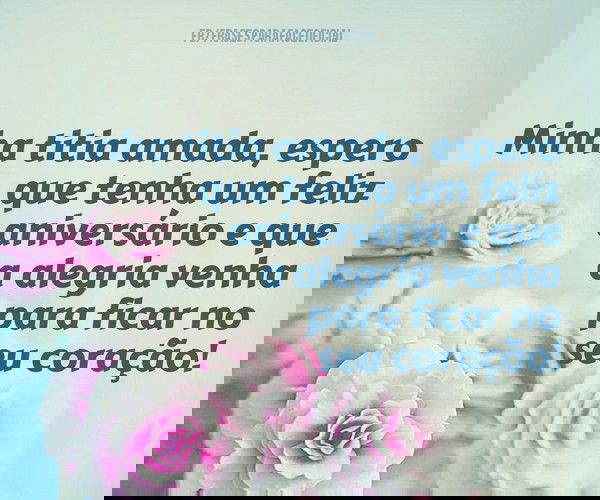 Minha titia amada, espero...