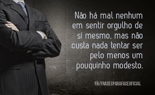 Não há mal nenhum em...