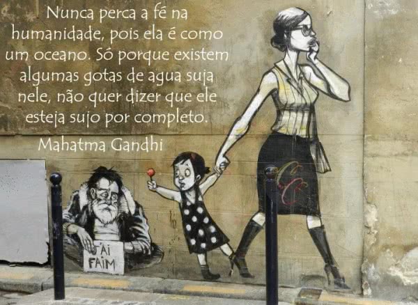 Nunca perca a fé na...