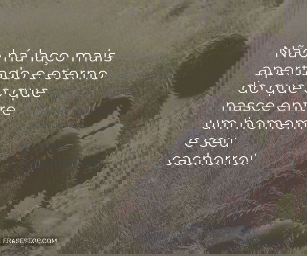 Não há laço mais...