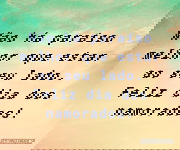 Não há paraíso melhor...