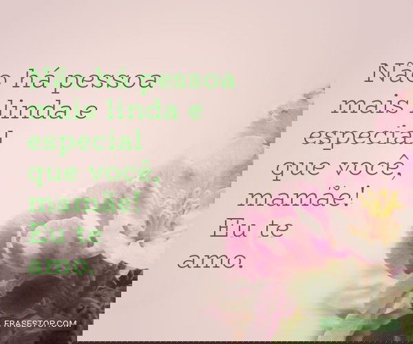 Não há pessoa mais...