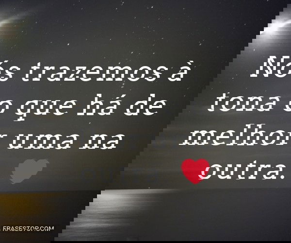 Nós trazemos à tona o...