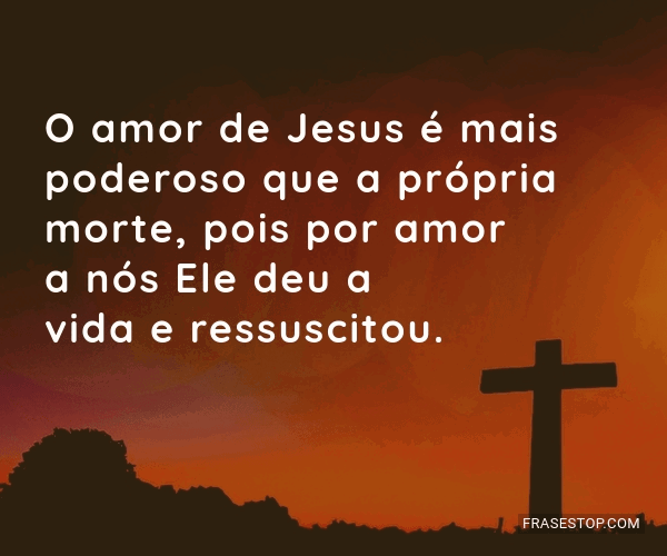 frases sobre el amor de jesus