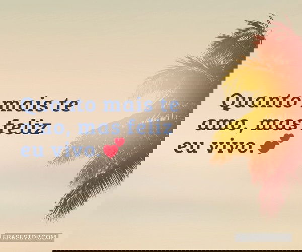 Quanto mais te amo, mas...