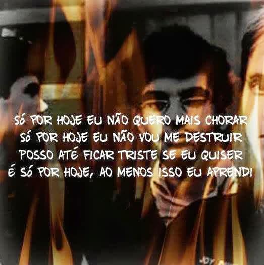 Só por hoje eu não...