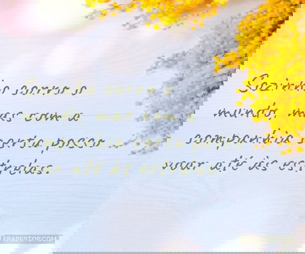 Sozinho corro o mundo,...