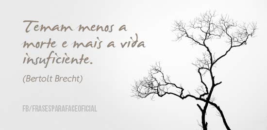 Temam menos a morte e...