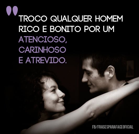 Troco qualquer homem rico...