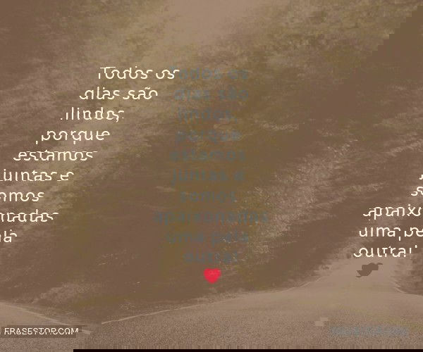 Todos os dias são...