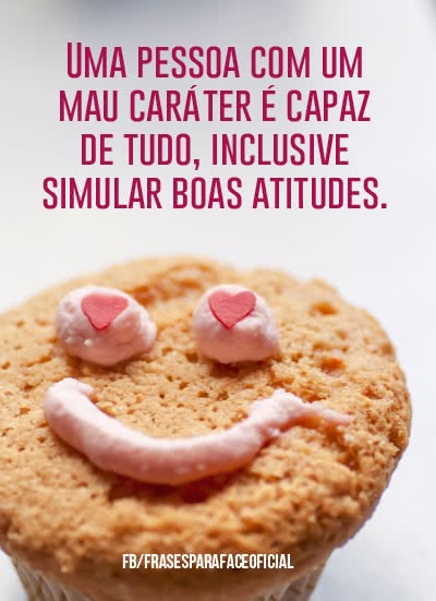 Uma pessoa com um mau...
