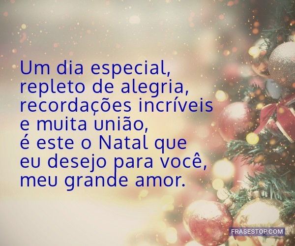 Um dia especial, repleto...