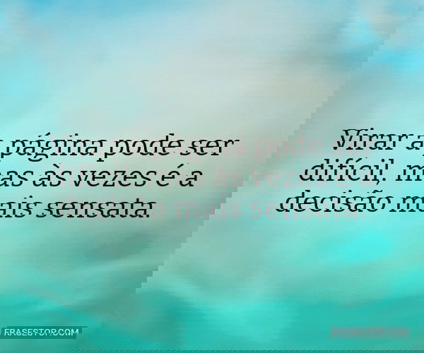 Virar a página pode ser...